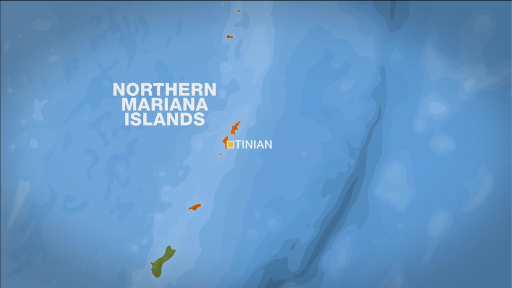 Tinian map